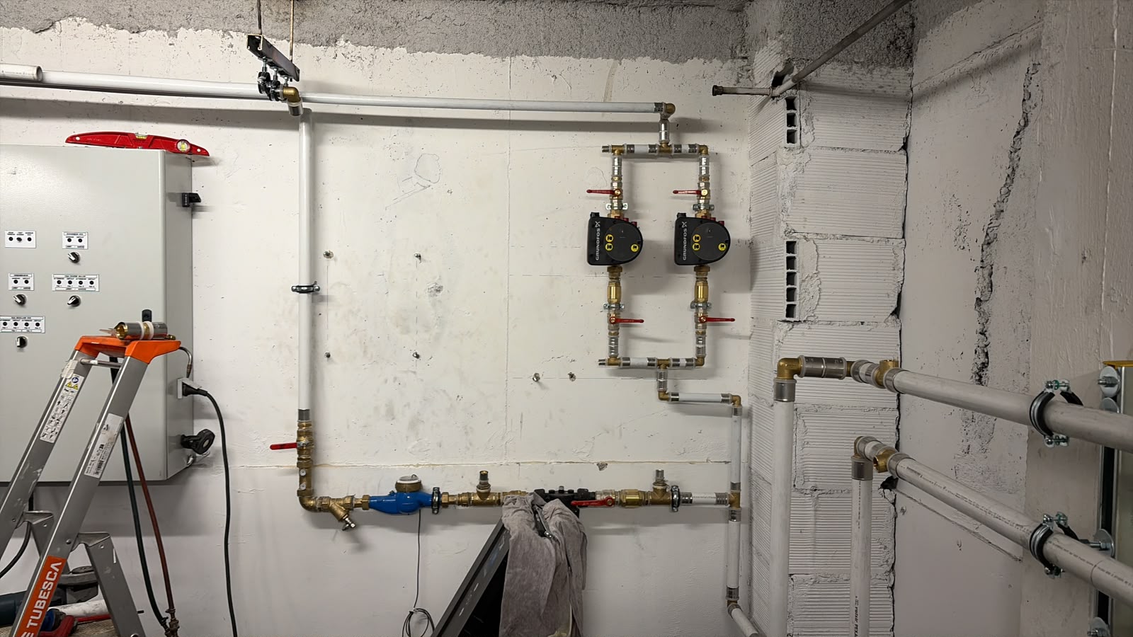 Installation pompes de circulation